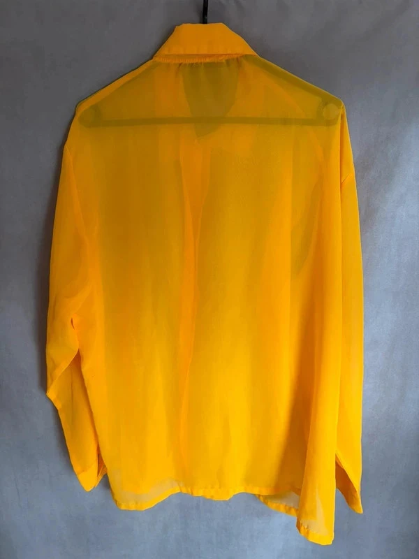 Gele mosterd kleurige blouse maat 46/48 – photo 3